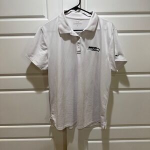 Vineyard Vines Seahawks Polo Shirt Performance Moisture Wicking‎ XL